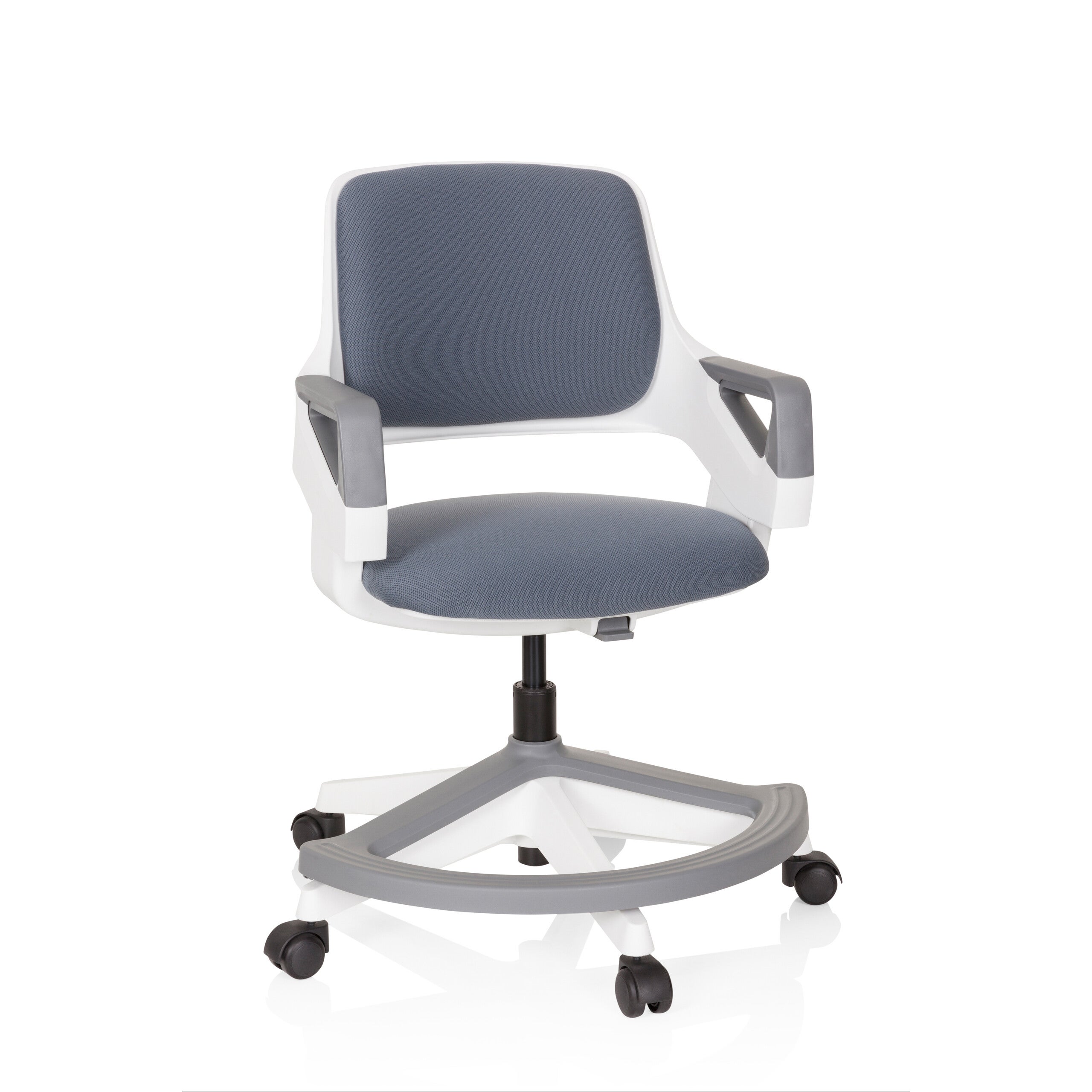 Krzesełko dziecięce KID FLEX siateczka szare hjh OFFICE