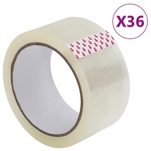 ZCENTER 6 Rotoli Di Nastro Da Imballaggio, 48 Mm X 100 M Nastro Adesivo Colore Marrone 92349609