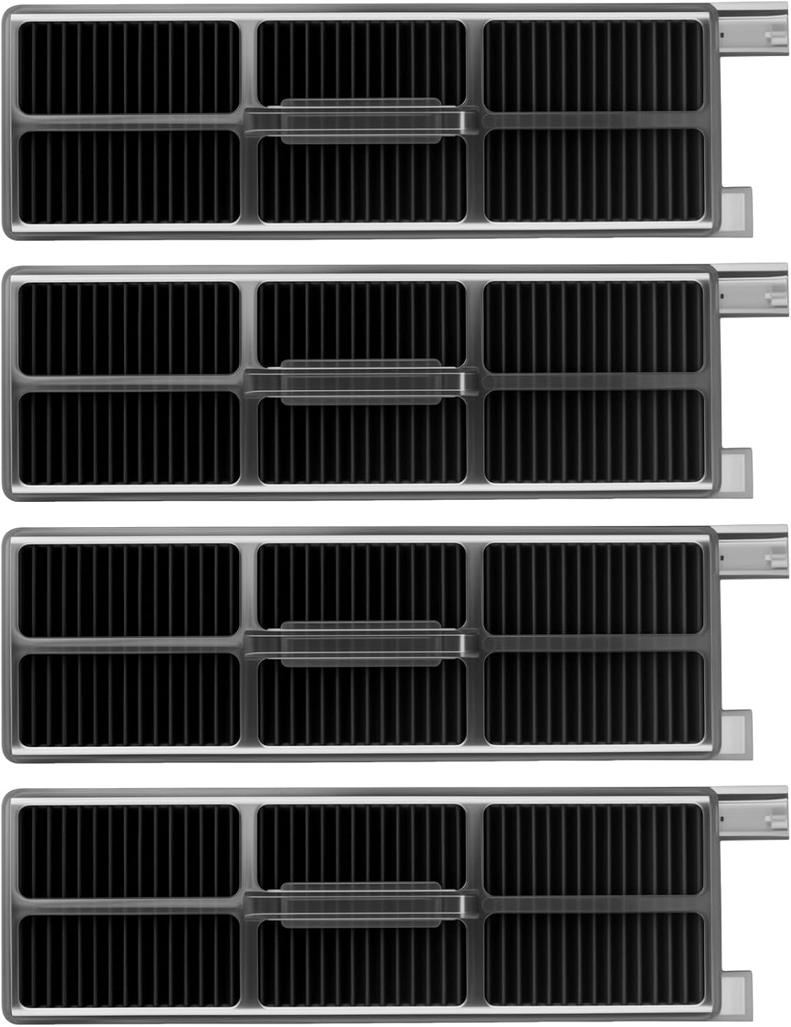 Lot De 4 Filtres HEPA Lavables Pour DEWALT DCV501HB 20V – Rechange Réutilisable + Brosse Nettoyage, Compatible DCV5011H