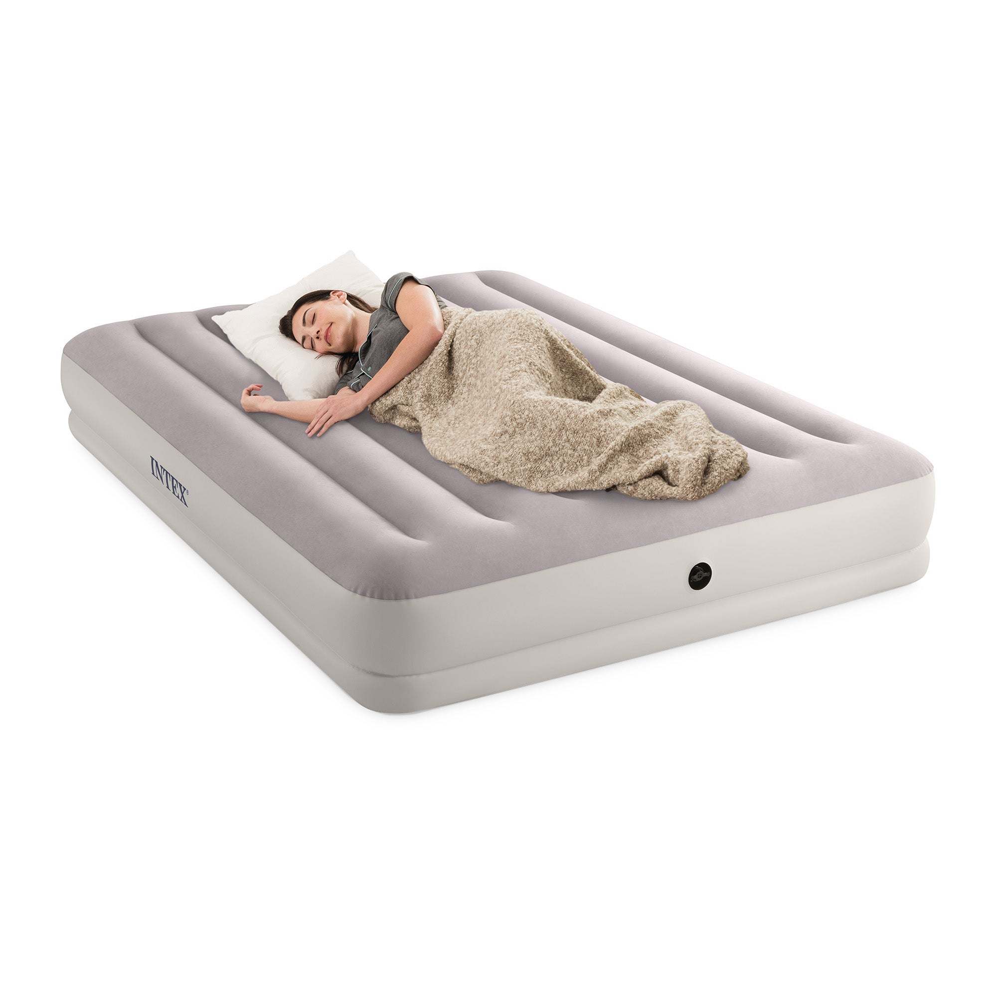 Materac dmuchany małżeński 152x203x30cm Intex Mid-Rise 64179 - 8