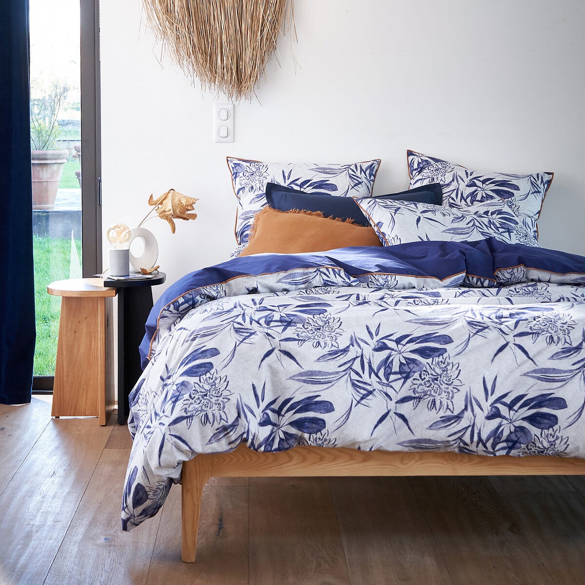 Housse de couette percale parure de couette satin en percale de coton Housse de couette percale parure de couette satin en percale de coton