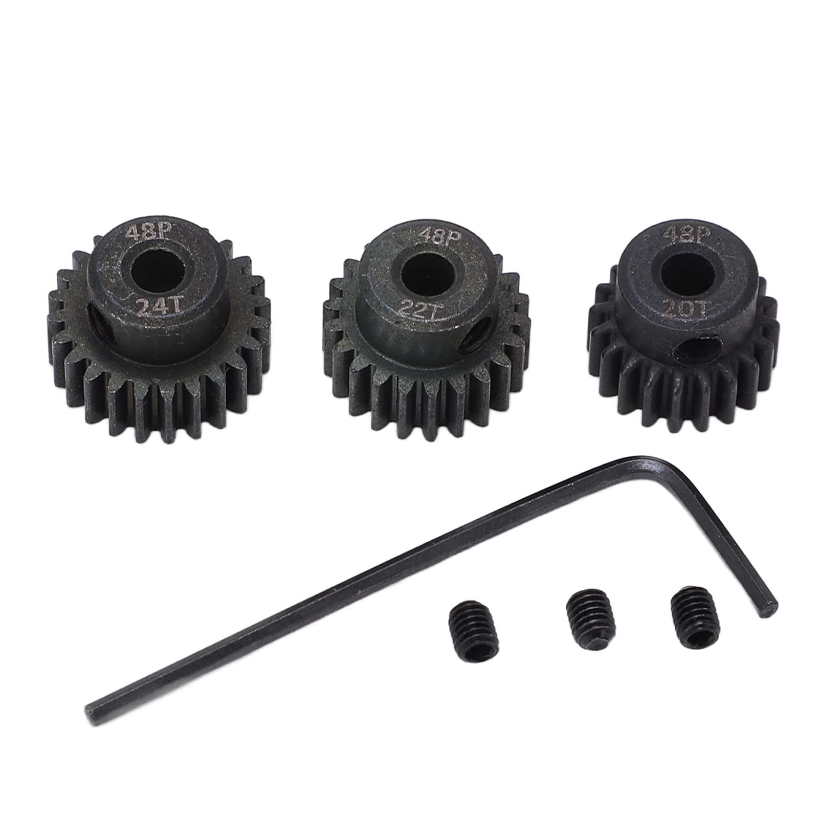 Pignon de moteur en métal en acier 17T 0.8 Module pour HIMOTO E10MTL Pignon de moteur en métal en acier 17T 0.8 Module pour HIMOTO E10MTL