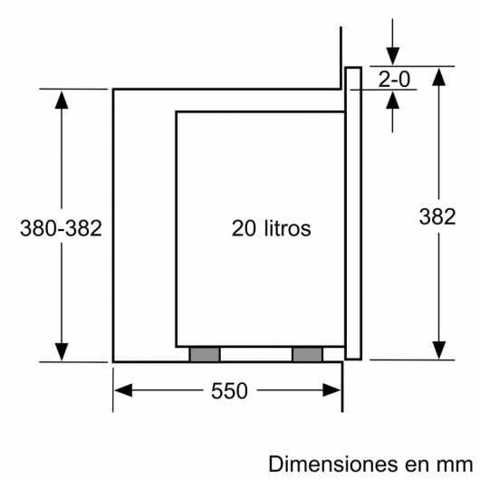 Micro-ondes Balay 3CG5172N2 20 L Noir 800 W 800W - 8