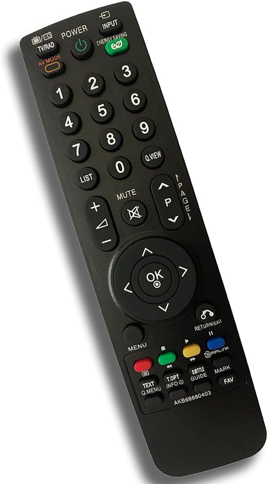 Pilot zamienny AKB69680403 – kompatybilny z telewizorami Smart TV LG 32LG2100, 32LH2000, 32LH3000, 32LD320 i 42LH35FD