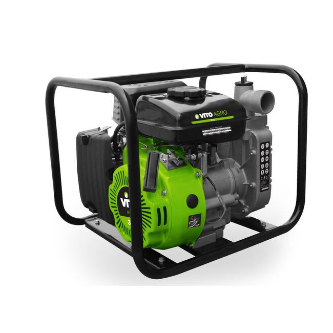 Pompa Acqua A Benzina 6,5 HP 4 Tempi | Portata 36 M³/H Per Agricoltura E Lavaggio Auto - Foto 5