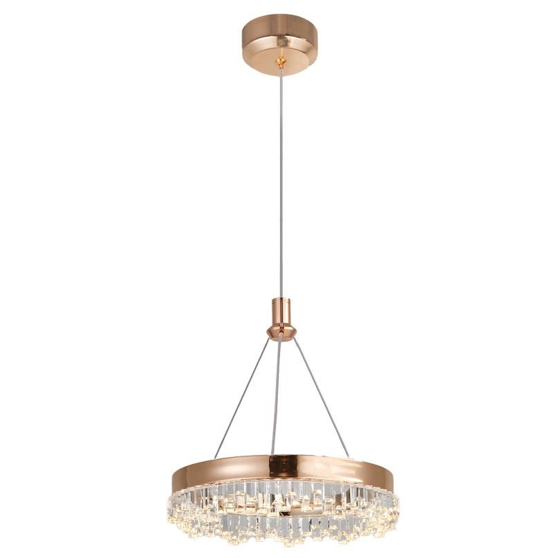 Lampa Sufitowa Wisząca Led Toolight Lhj097-Cp Złoty
