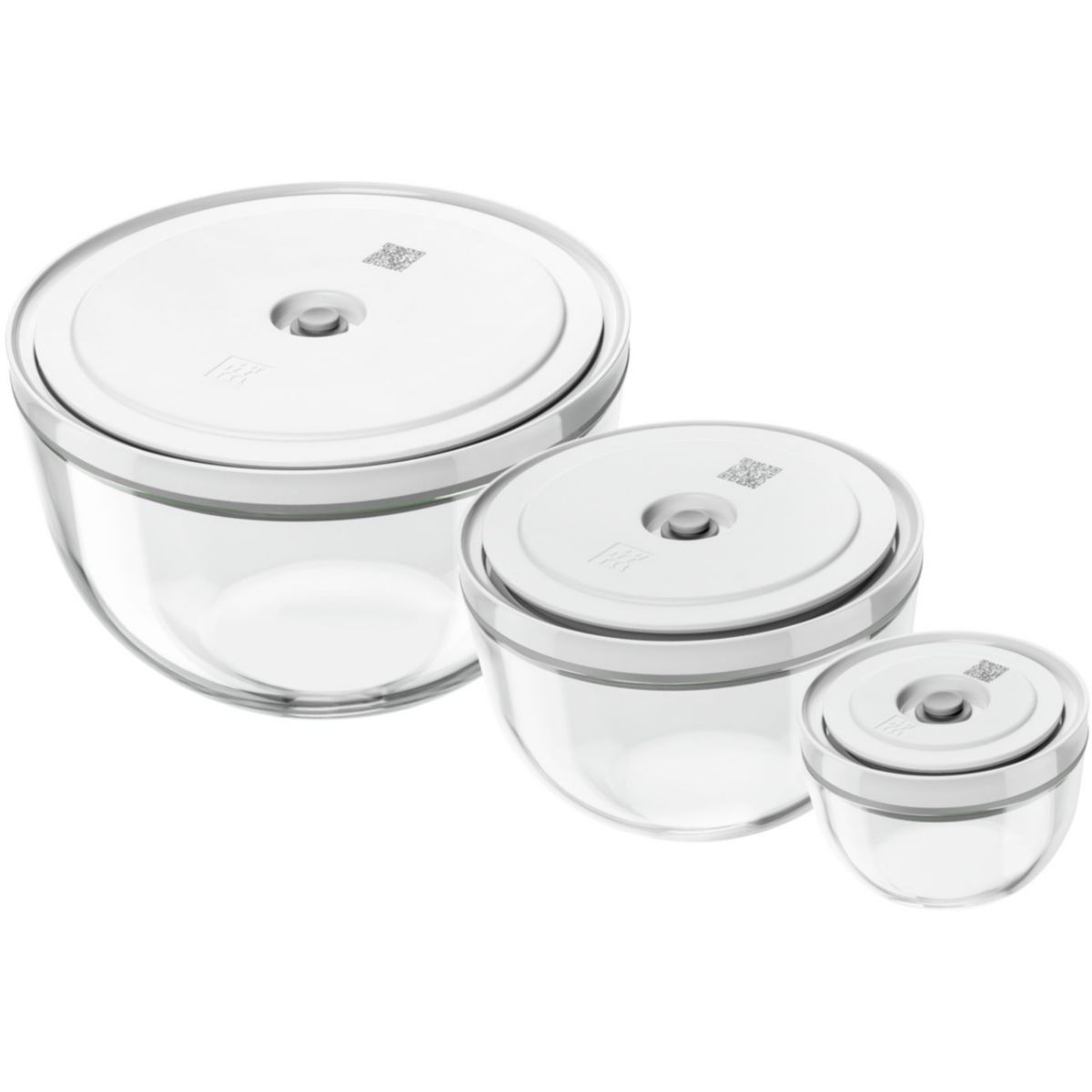 Spring & Autumn LAV Master Lot De 6 Bols En Verre Avec Couvercle 250 Ml - Idéal Pour Préparation Et Conservation