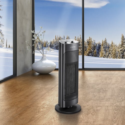 TROTEC Chauffage soufflant céramique TFC 20 E, 2000 W, radiateur d'appoint mobile, chauffage portatif, tour - 5