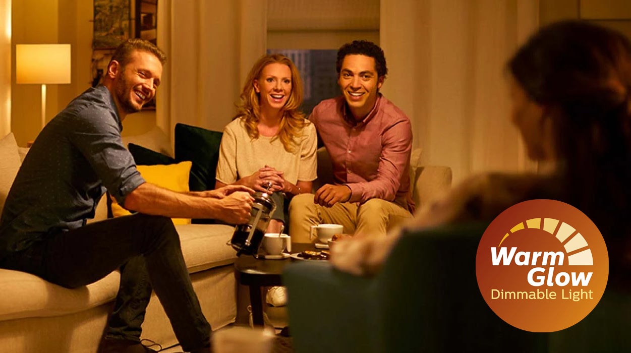 Żarówka LED Philips Klasyczna E27 Ściemnialna 5,9 W ciepłe światło - 4