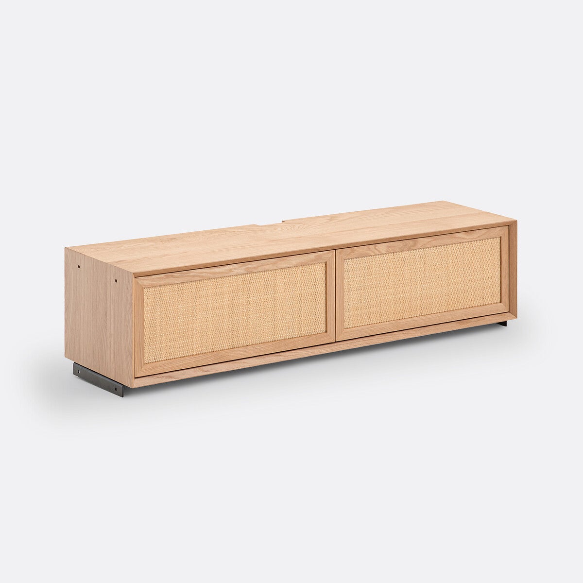 Module De Rangement Bas Caisson module de rangement 140 cm, étagère Gipey - Coloris Chêne ...
