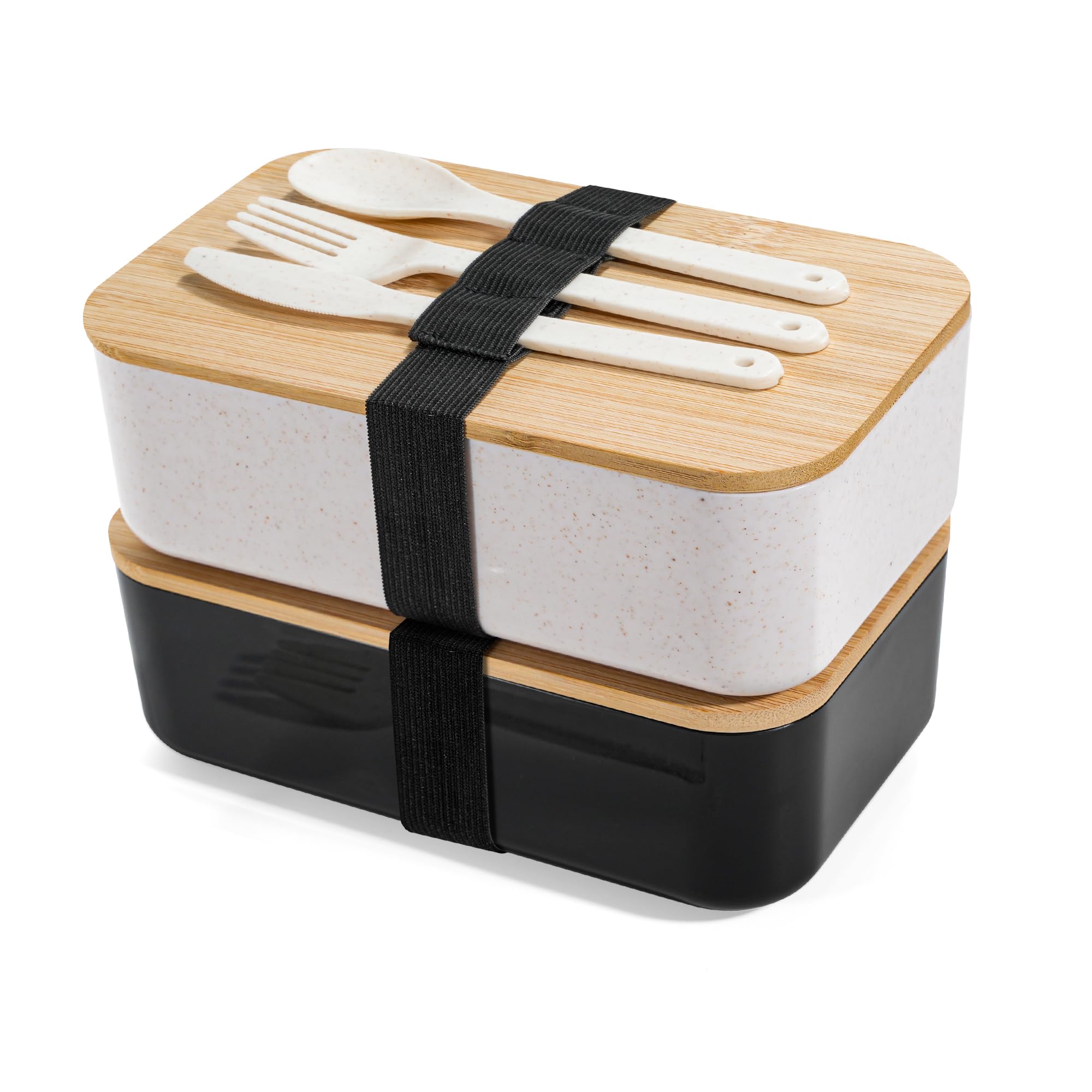 Fiambreras Bento,2PCS 1000Ml Bento Box Fiambrera Infantil y