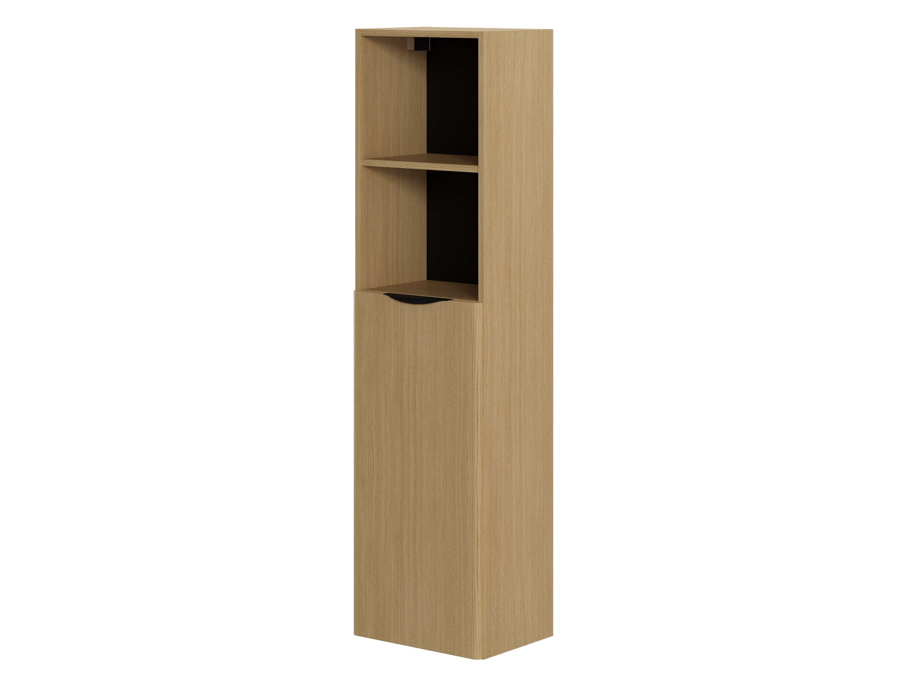 Colonne de salle de bain DOVRE 1 porte 150x40x31,6 cm chêne T-BATH - 2