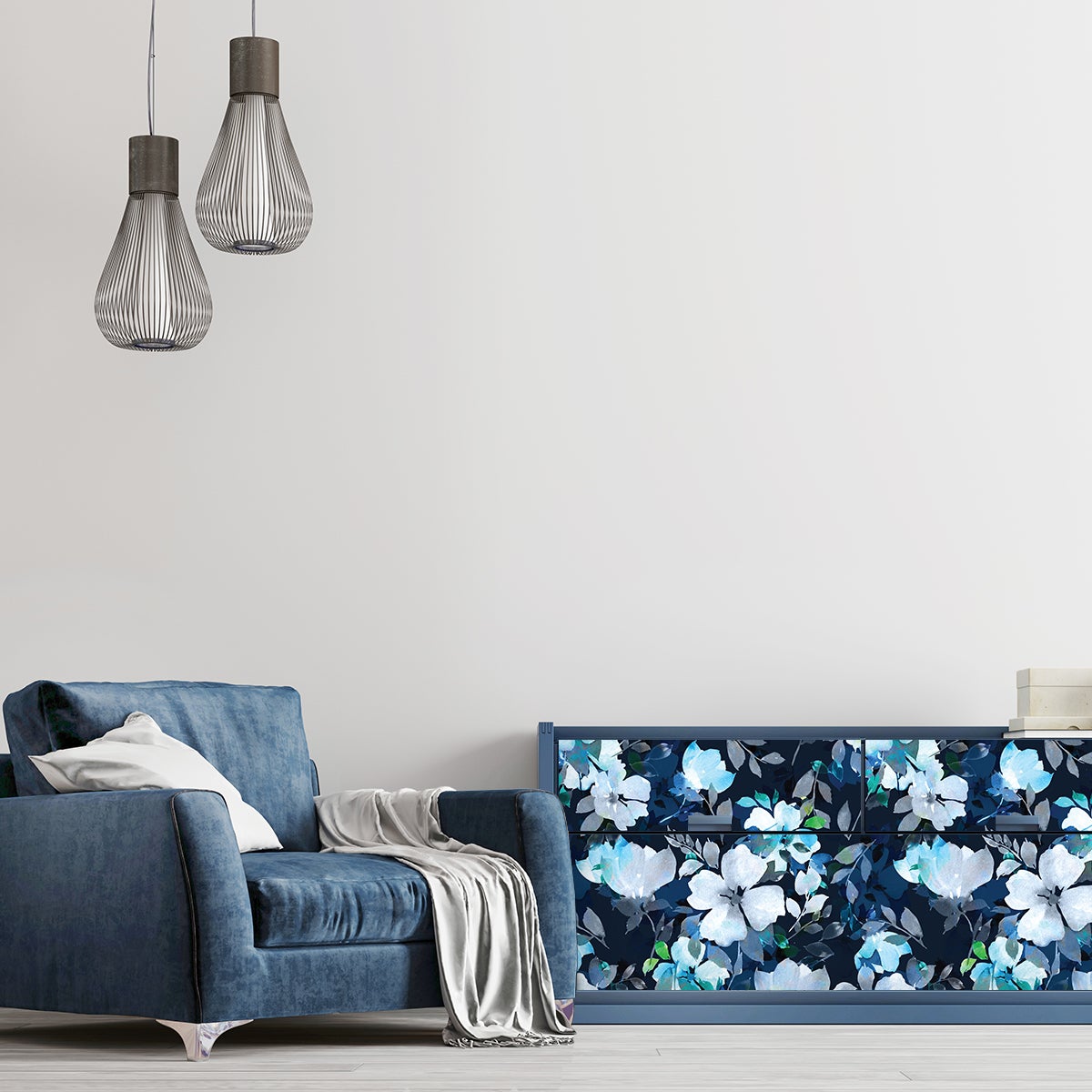 Adesivo mobili tropicale mokpo - Sticker adesivo - adesivi murali - 60x90cm - 4