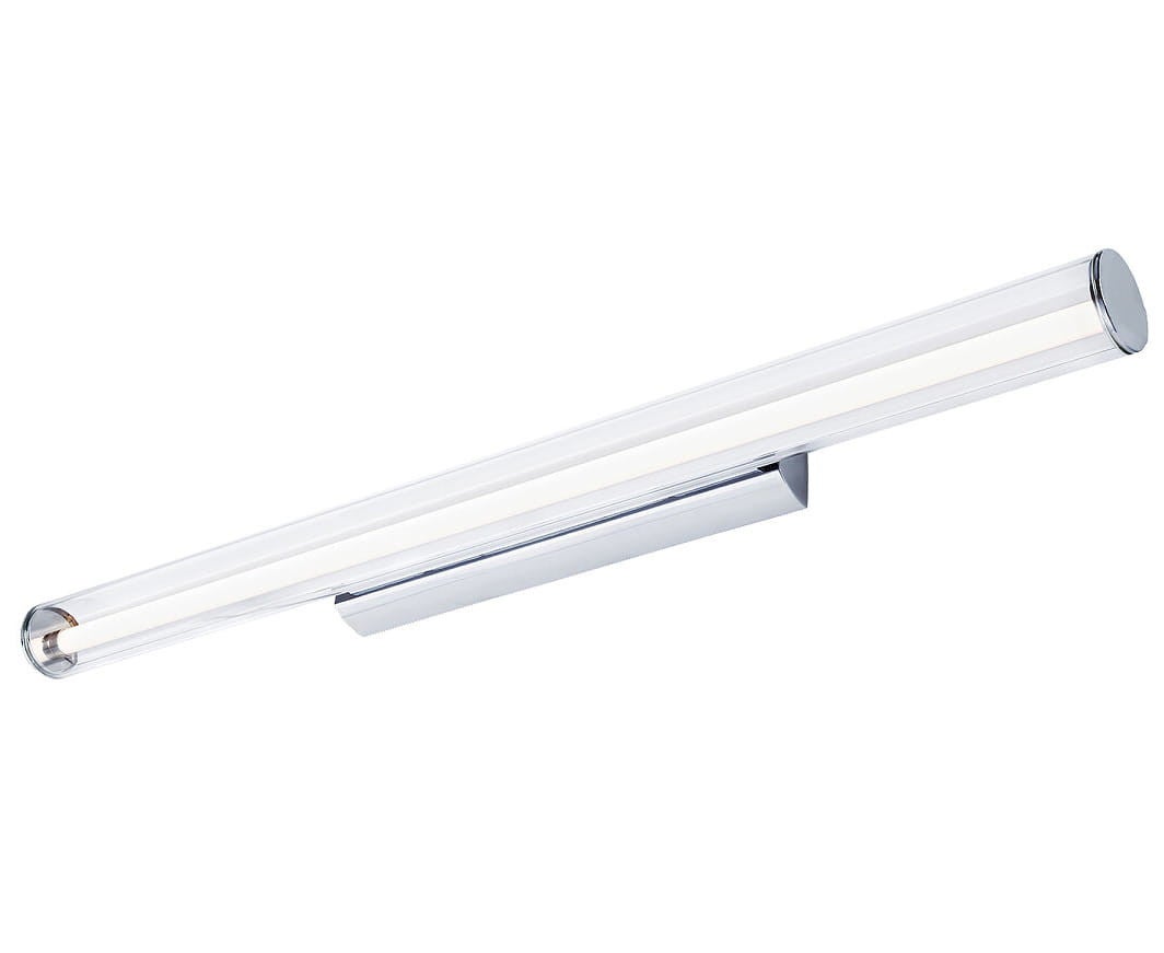 Kinkiet ścienny Ion chromowany przezroczysty LED 18W 1300lm wym: 6 x 89 cm szkło IP20 Nowodvorski Lighting