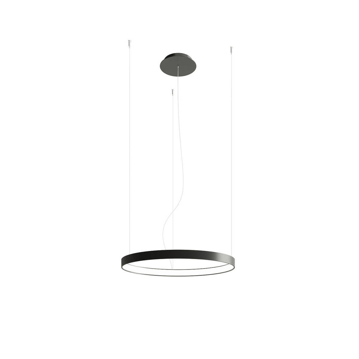 Lampa wisząca RIO LED 23W Neutralna biel 2778lm czarna wym: 150 x 55 x 55 cm Thoro Lighting