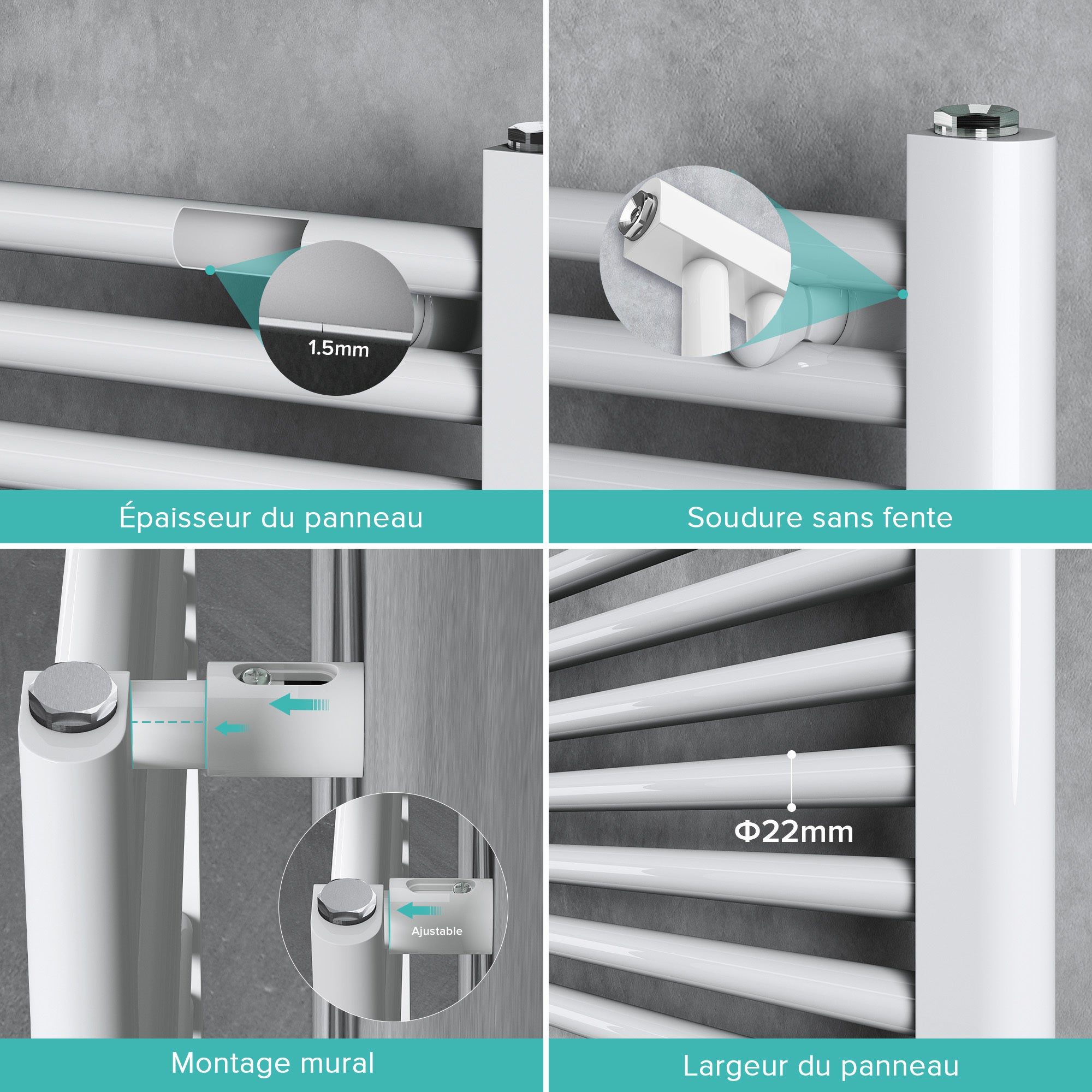 Radiateur Électrique Tubulaire Anti-Gel 90W Pour Serre De Jardin - Royal Gardineer : Chaleur Stable Et Protection Des Plantes