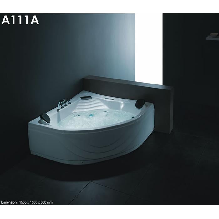 Bañera de Hidromasaje Modelo A111A Medidas 150x150 cm Línea Nueva