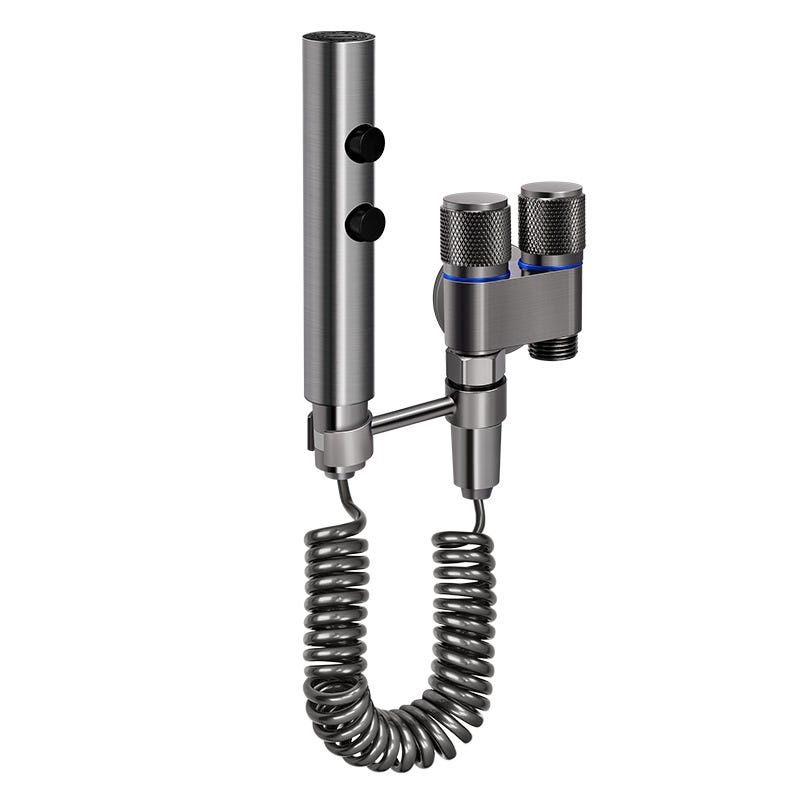 Doccetta Per Bidet Telescopica 40-200 Cm - Senza Trapano, Con Tubo Flessibile - Foto 11