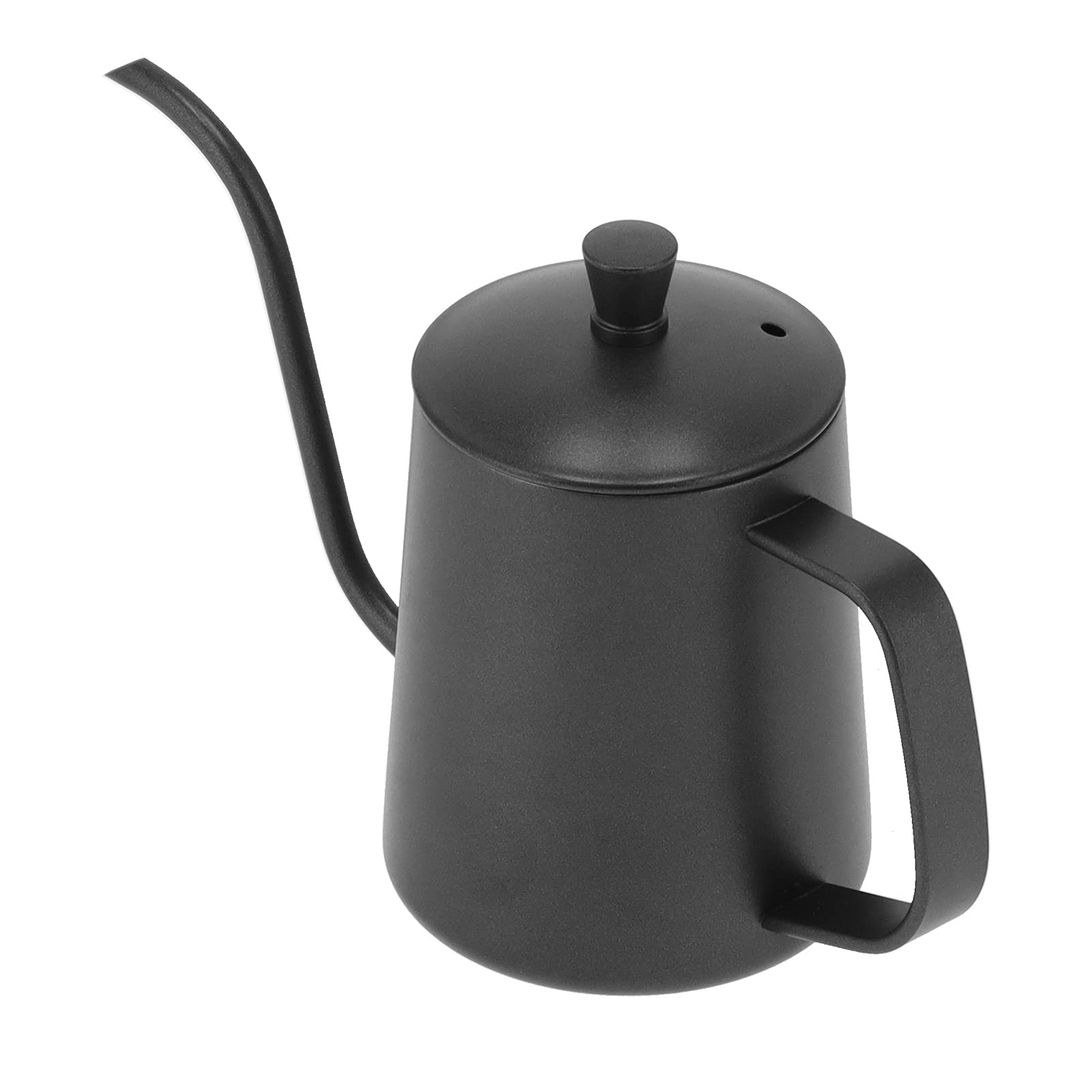 Bollitore da tè in acciaio inossidabile, beccuccio a collo di cigno che caffè teiera con termometro incorporato per la cucina di casa sala da tè dell'hotel(1.2L