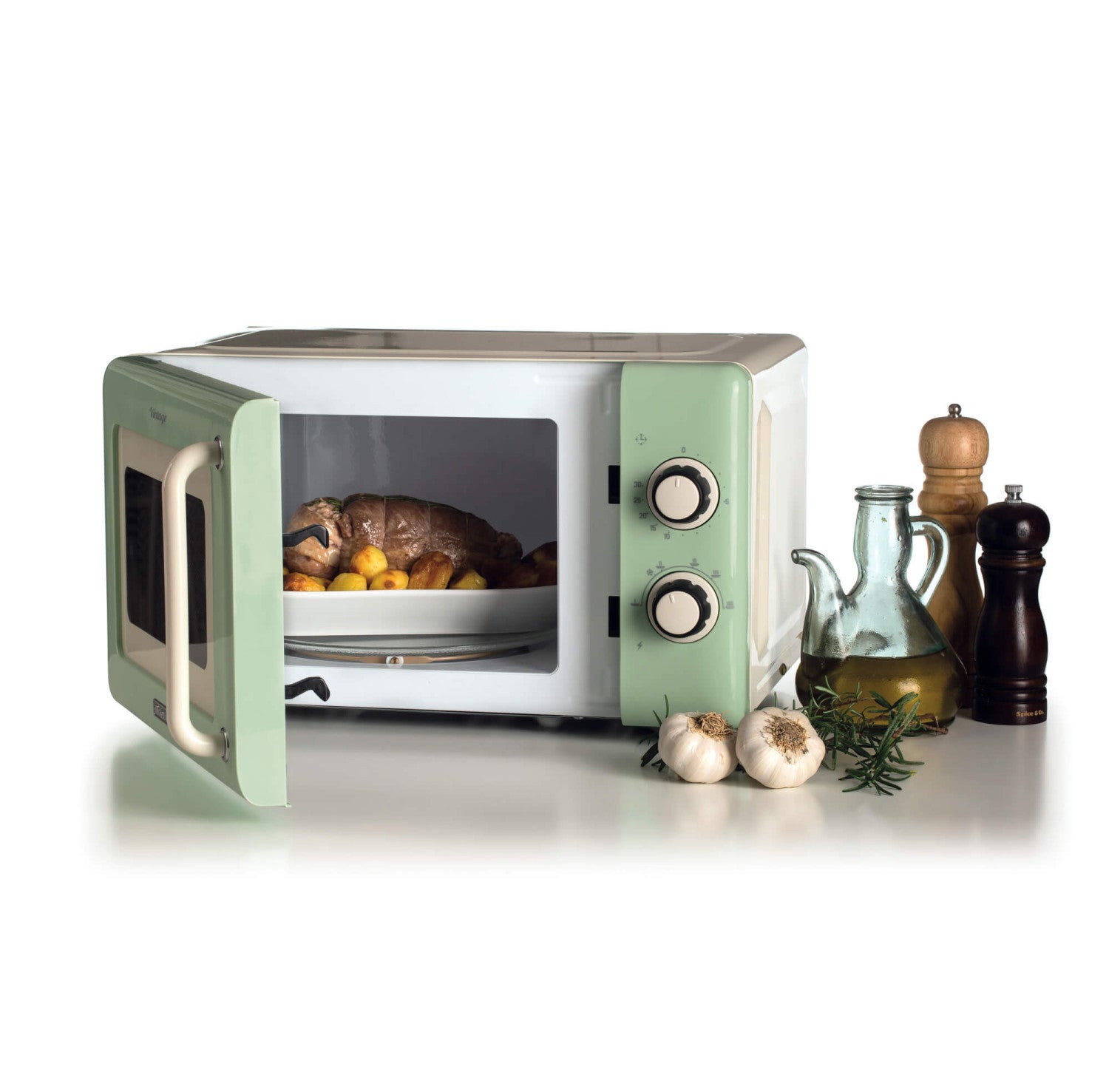 Ariete Vintage Line 3960/04 Vert Micro-onde simple Comptoir 20 L 800 W - 2