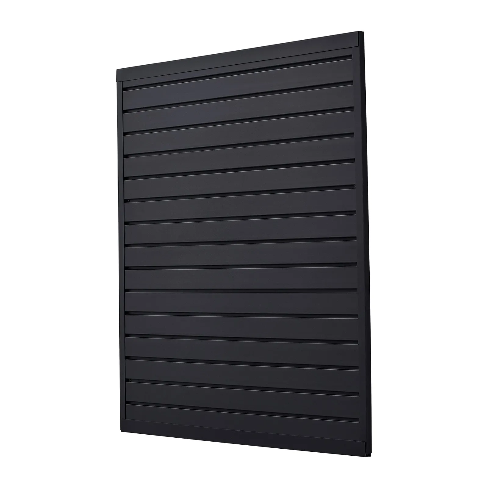 Panele ścienne PVC 120x120 cm modułowe czarne do garażu i wystaw
