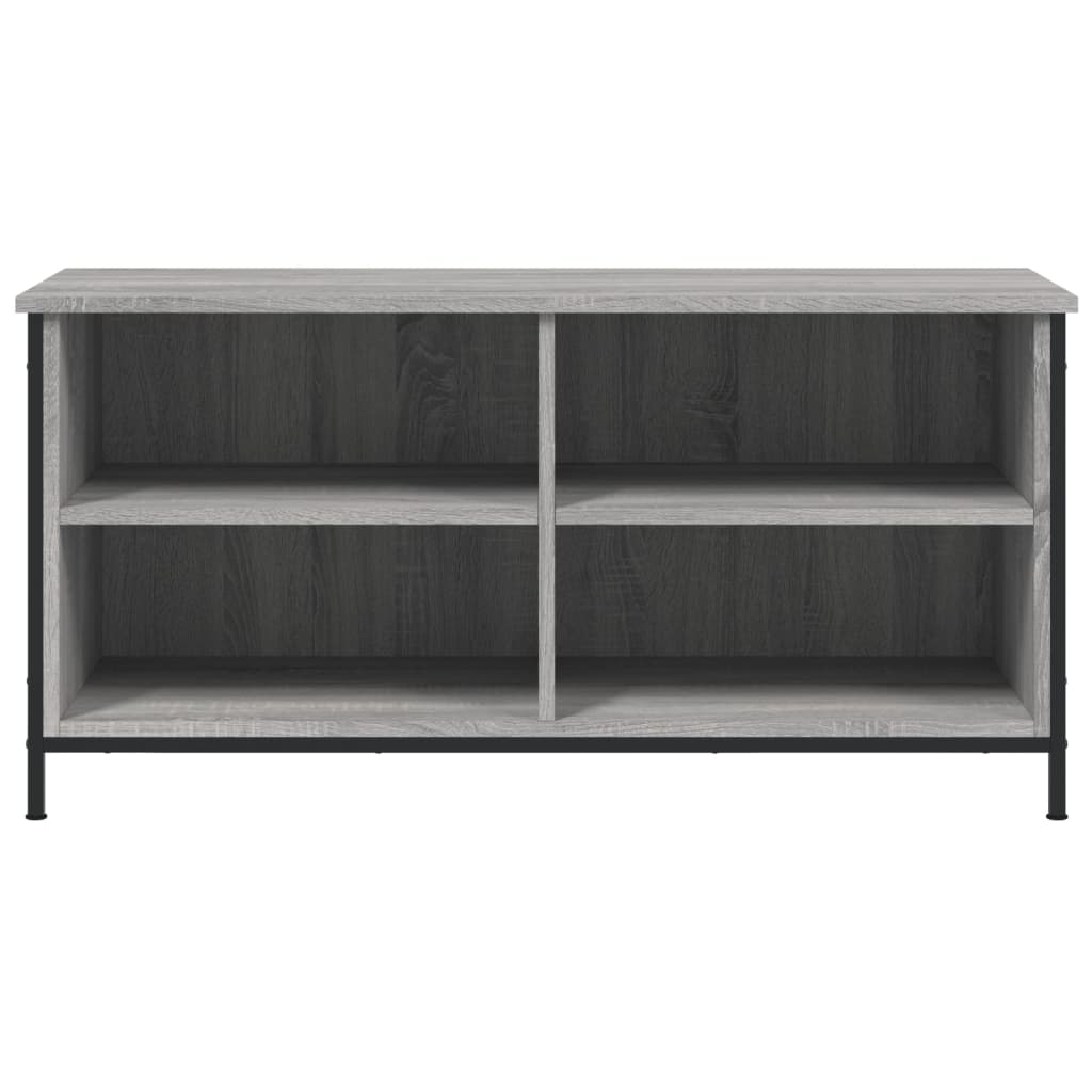 Meuble TV Sonoma gris 100x40x50 Bois d'ingénierie - 4