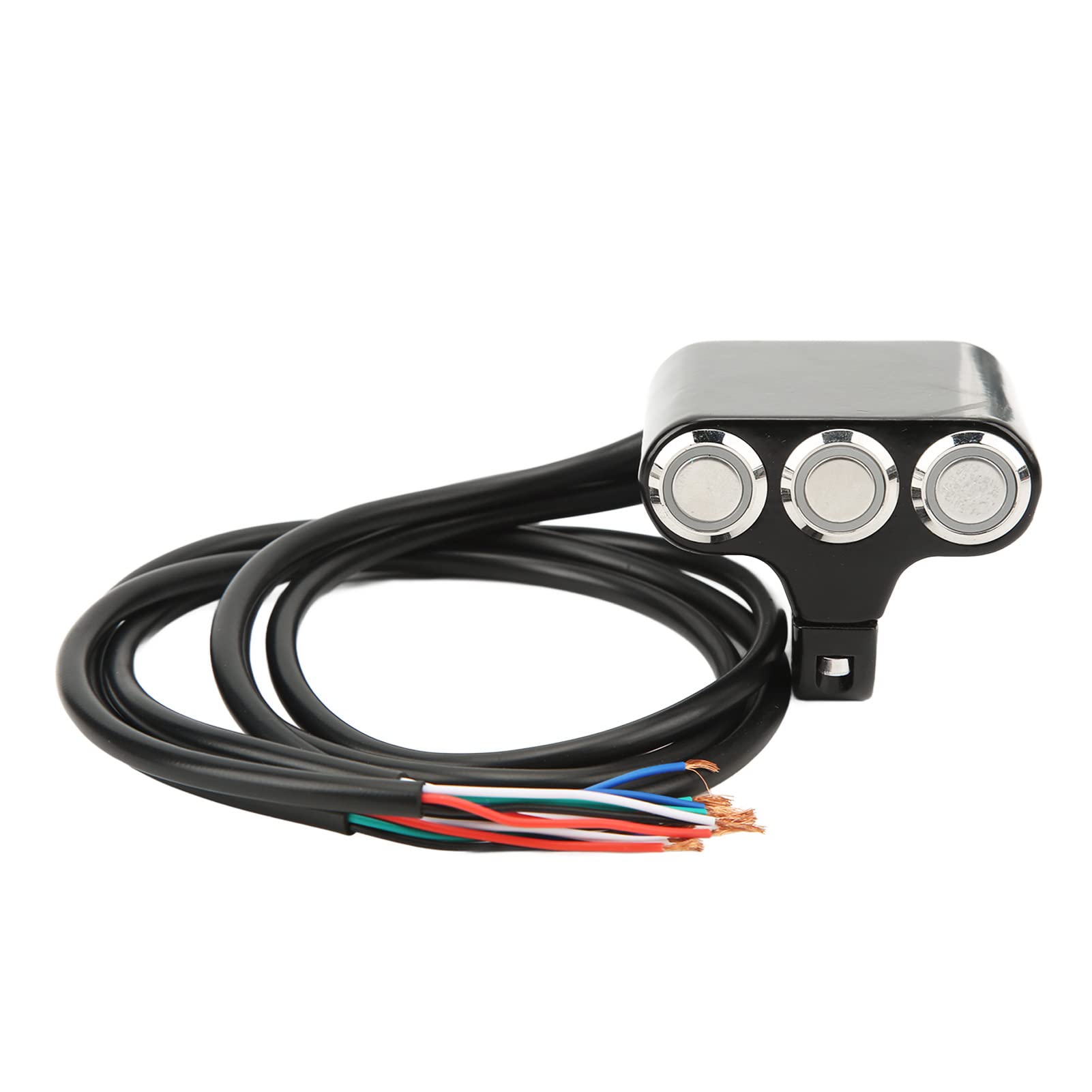 Interruttore Manubrio Moto 3 Velocità - Per Scooter E Bici Elettriche Da 22 Mm - Foto 4