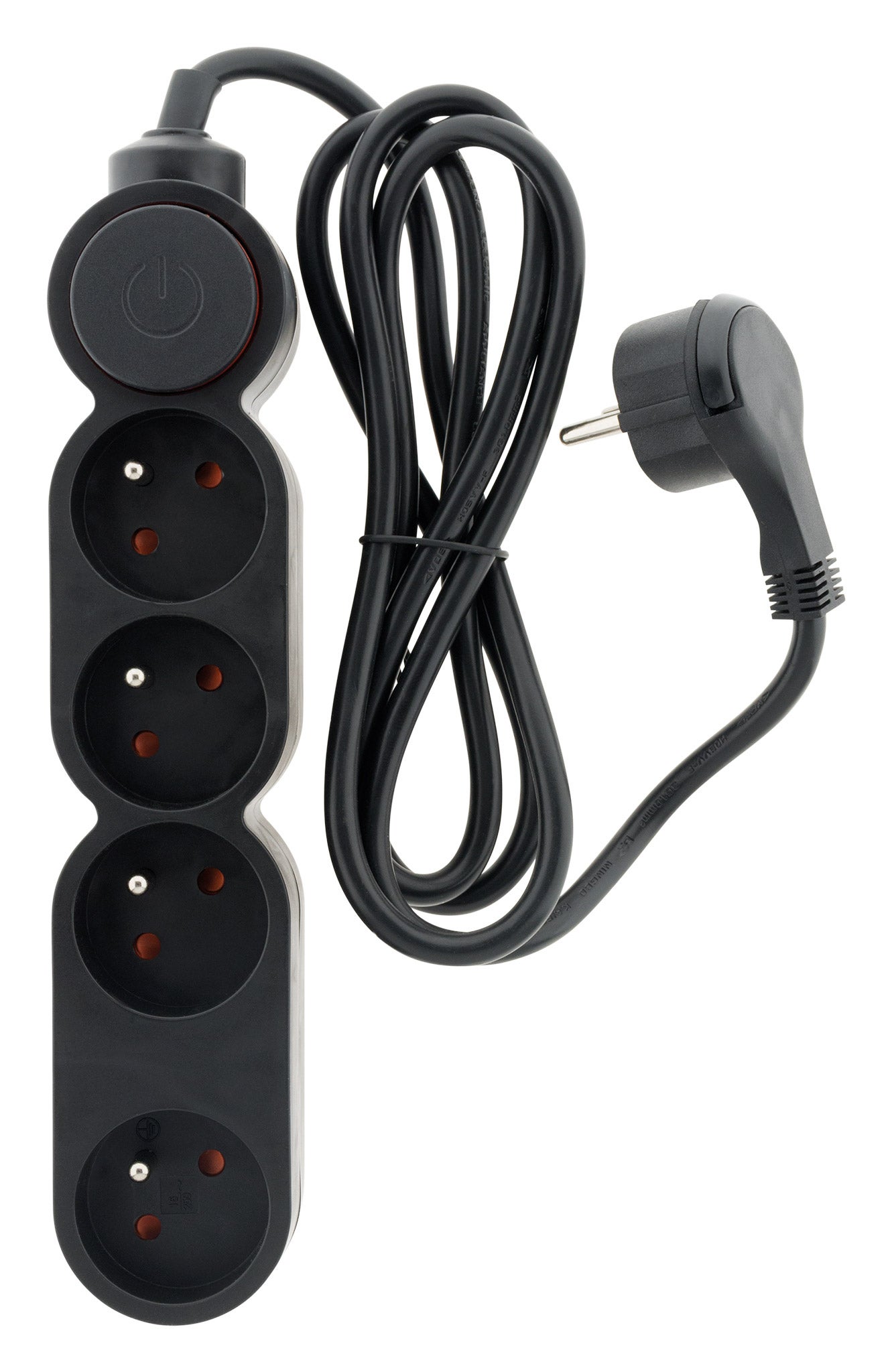 Zenitech - Bloc Home 5 Prises 16A 2P T Câble 1,5m - Noir - Électricité Et Domotique - Achat & Prix