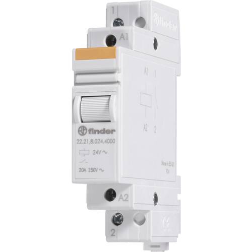 Relais modulaire 1NO + 1NC  20A 24V AC, AgSnO2