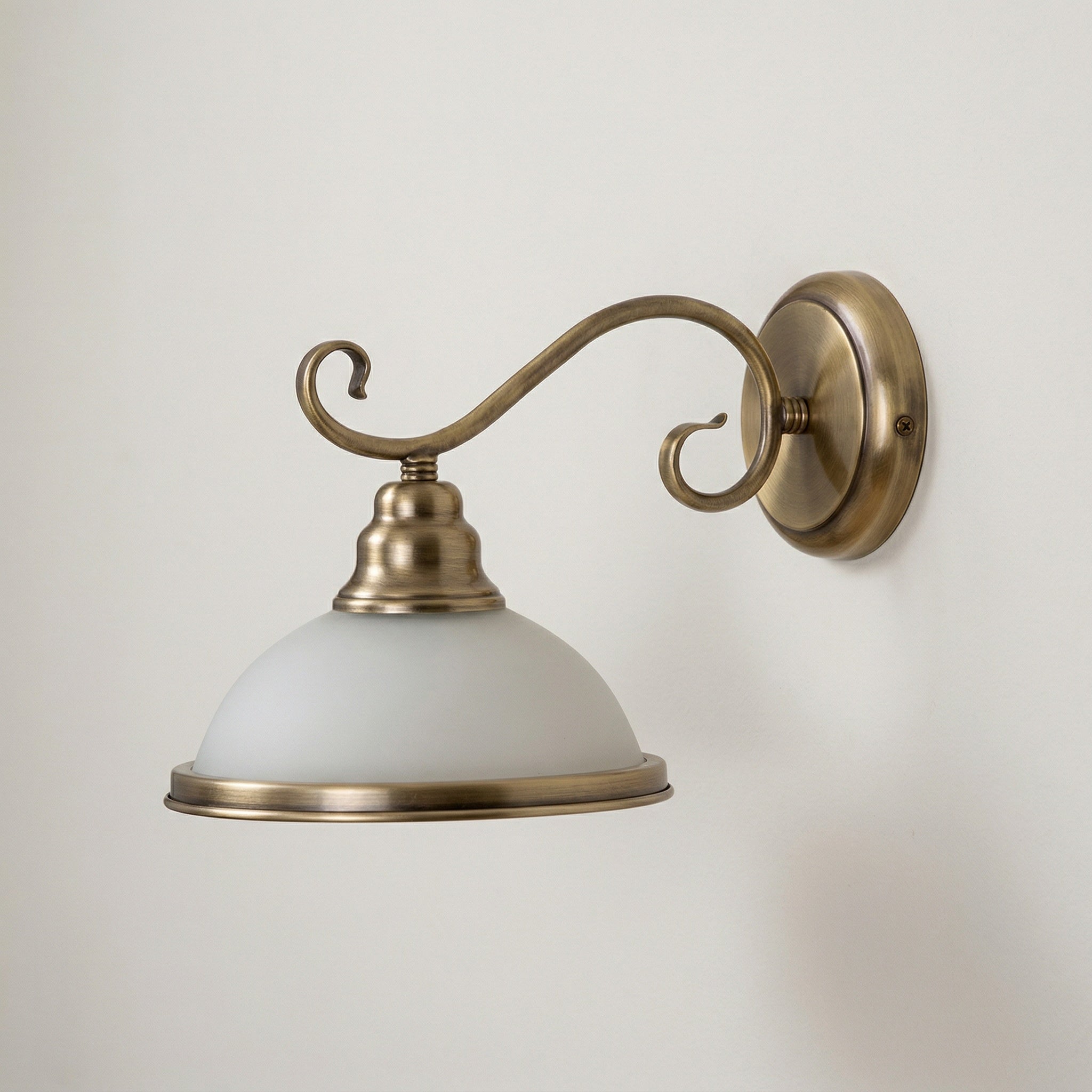 Kinkiet klasyczny Elisett brąz 1xE27x60W metal wym:13x20,5x32cm IP20 Rabalux