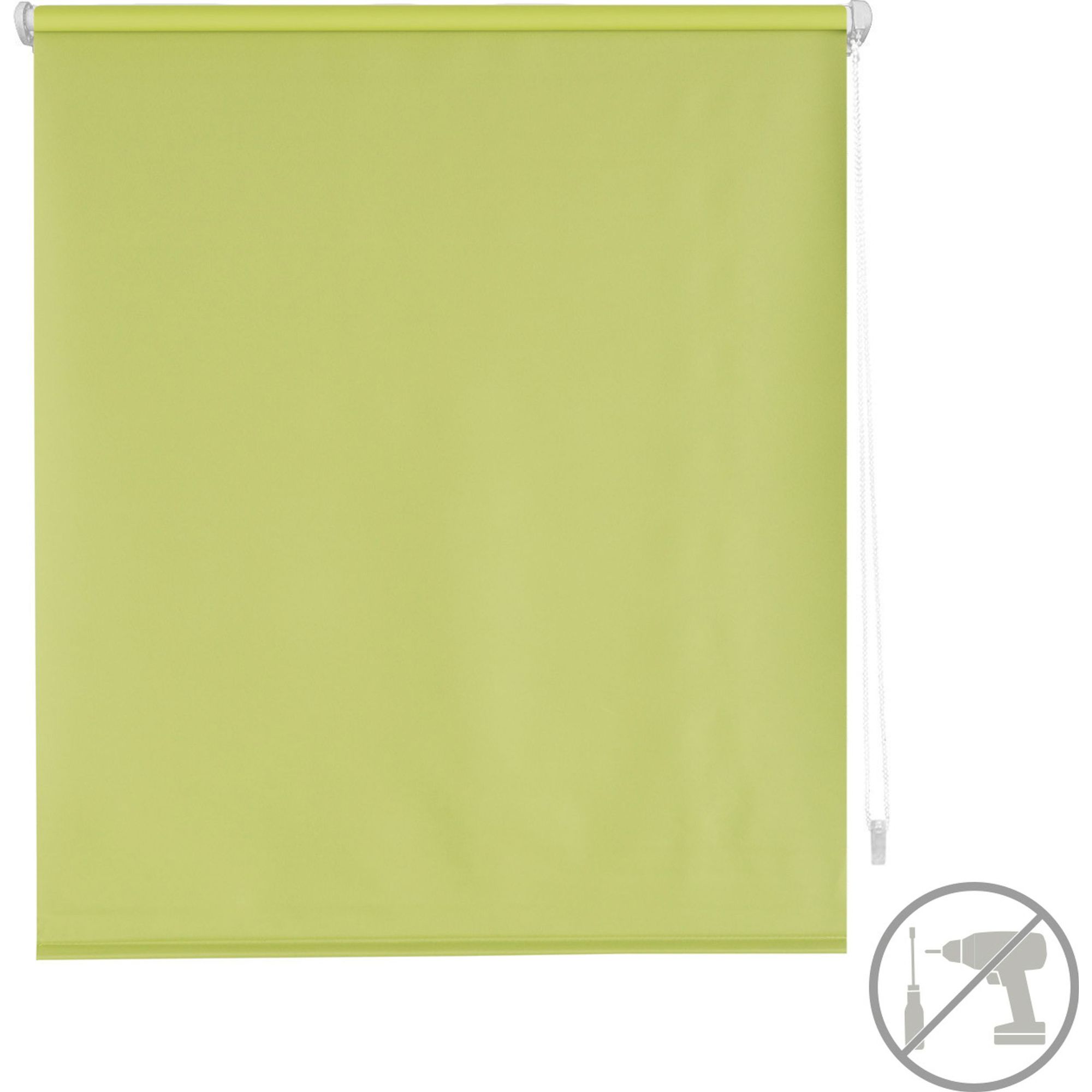 Blindecor estor enrollable sin herramientas easyfix opaco liso - medidas estor: 62x180 - medida tela estor: 59x175 - estor verde pistacho
