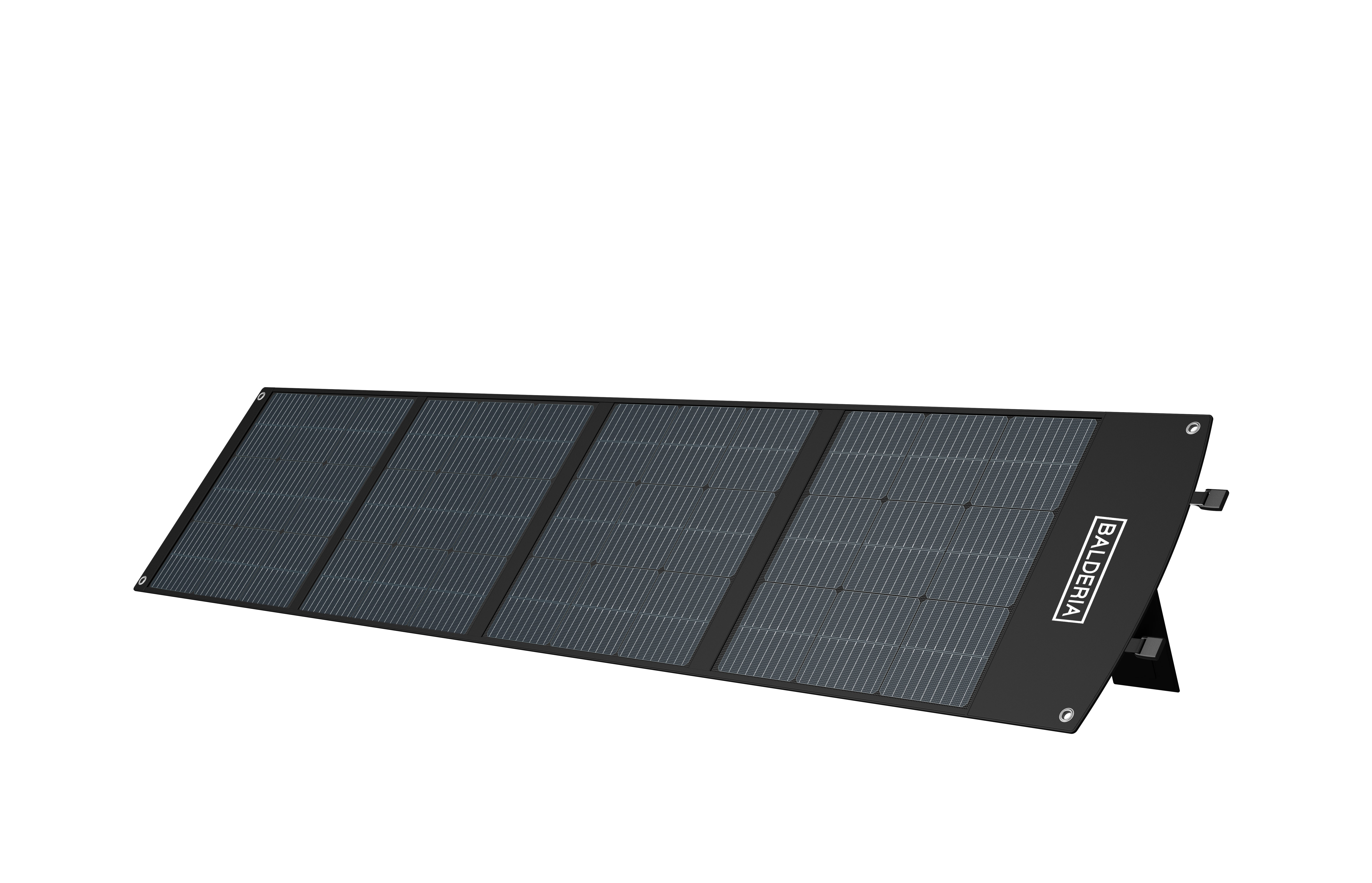 BALDERIA Power Set, station d'alimentation portable 500 W avec panneau solaire pliable 120 W - 7