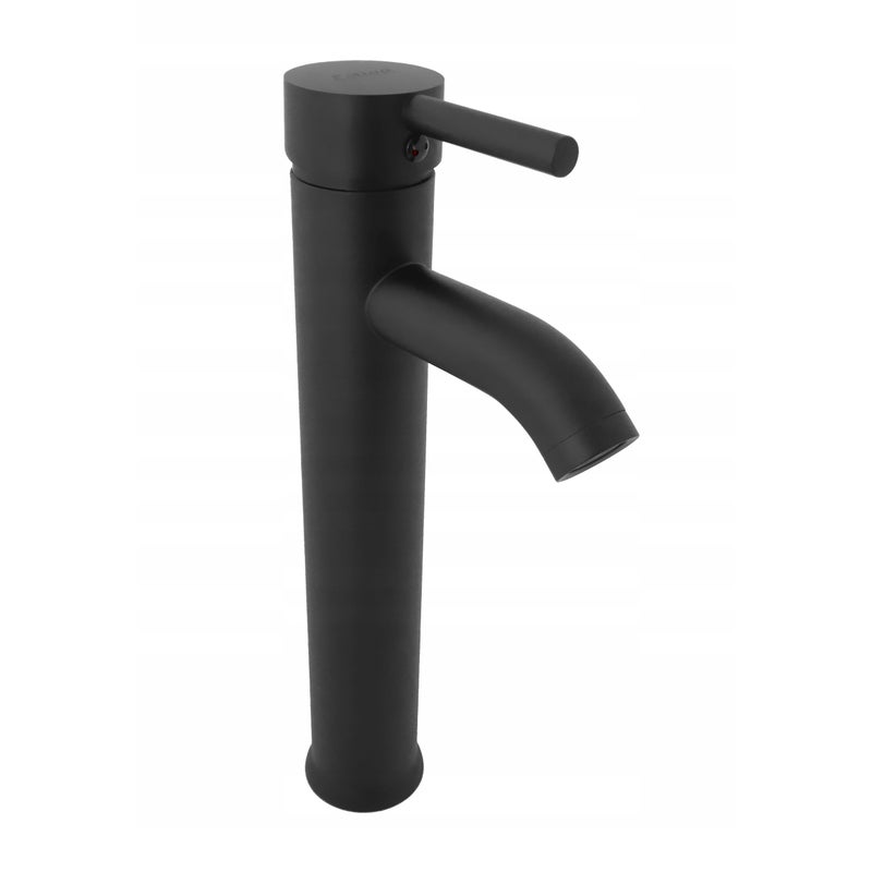 Bateria umywalkowa Estiva ANMA 30 Black czarna 30 cm