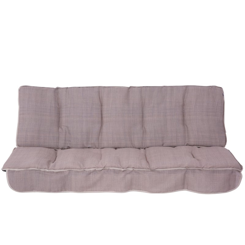 Poduszki na huśtawkę 150 cm Latina beżowo-szare Patio