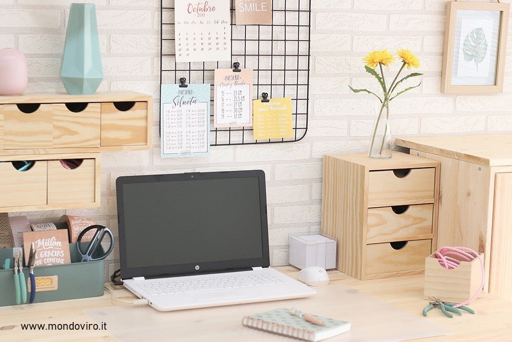 Commode portable en bois à 3 tiroirs cm 21x20 28h - 2