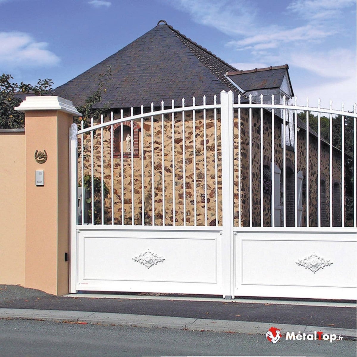 Antirouille Blanc - Metaltop - Blanc pur - RAL 9010 - Pot 15L - 9