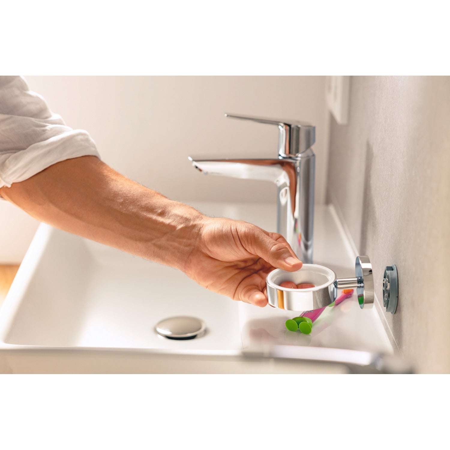 GROHE QuickGlue A1 pour access avec une platine de fixation - 4