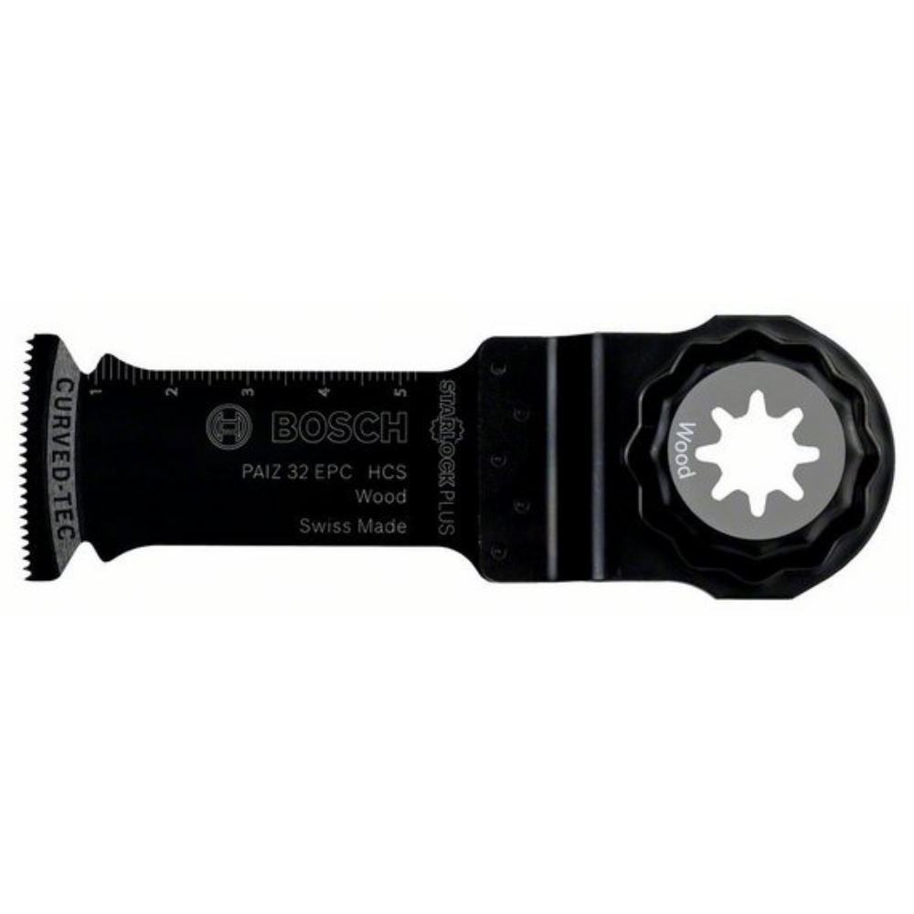 Lame Plongeante Bosch Pour Bois Dur - Starlock AIZ 32 BSPB, 100x32x2 Mm - Parfaite Pour Les Travaux Précis