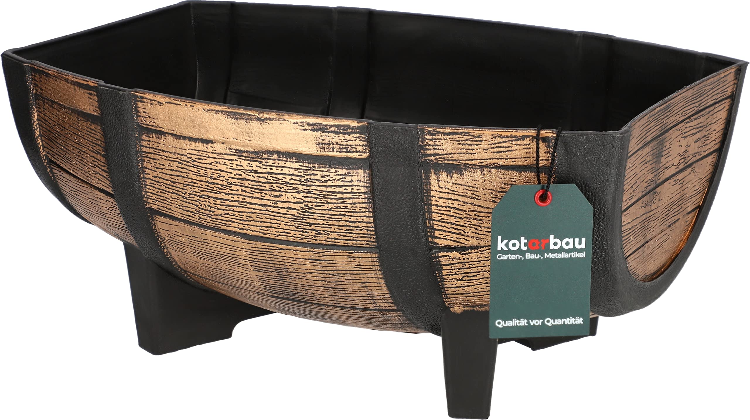 Doniczka ogrodowa 415 donica beczka kwiaty rośliny - KOTARBAU