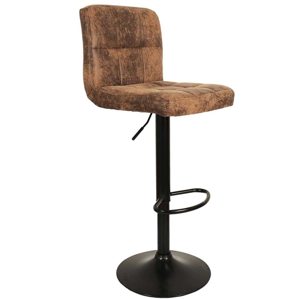 Lot De 2 Chaises De Bar - Home Deco Factory - Downtown - Réglables - Marron - 8