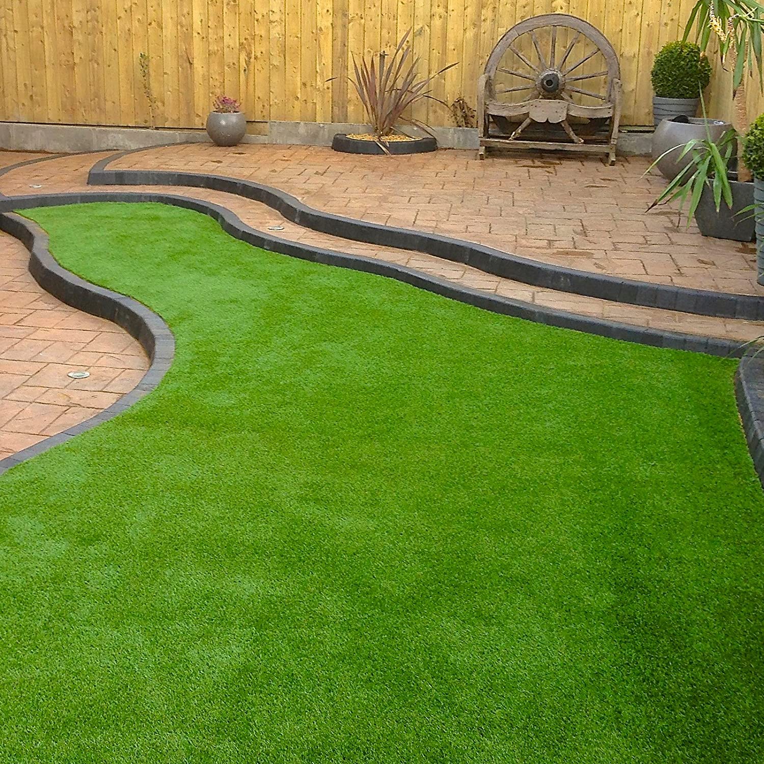 Eba artificiale Oxford di classe premium Altezza: 25 mm 100 x 50 cm - 5