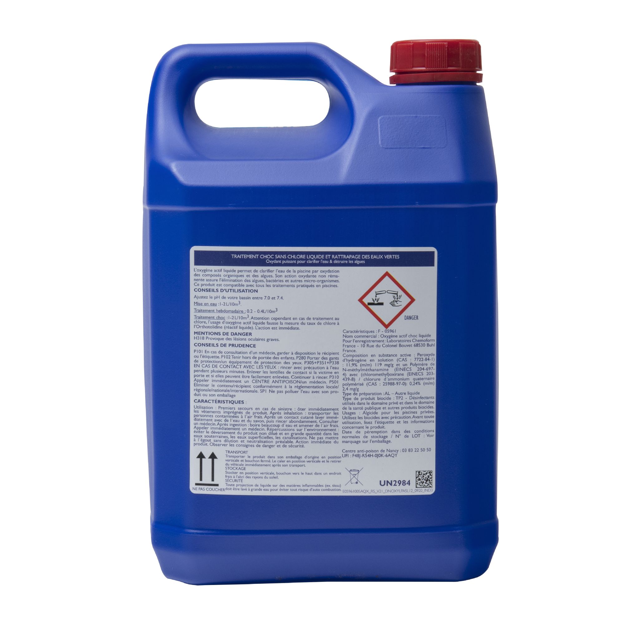 Rattrapage eau verte 5 litres - 3