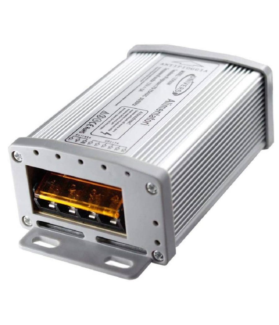 Alimentatore 12V 5A Stabilizzato - Con 8 Attacchi 5.5x2.1mm, Per Telecamere, LED, Modem - Foto 8