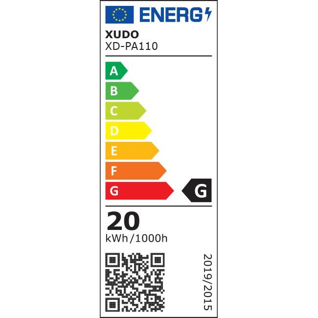 Girlanda ogrodowa świetlna LED 10m 10x E27 IP44 2700K ciepła biel dekoracja oświetlenie XUDO - 8