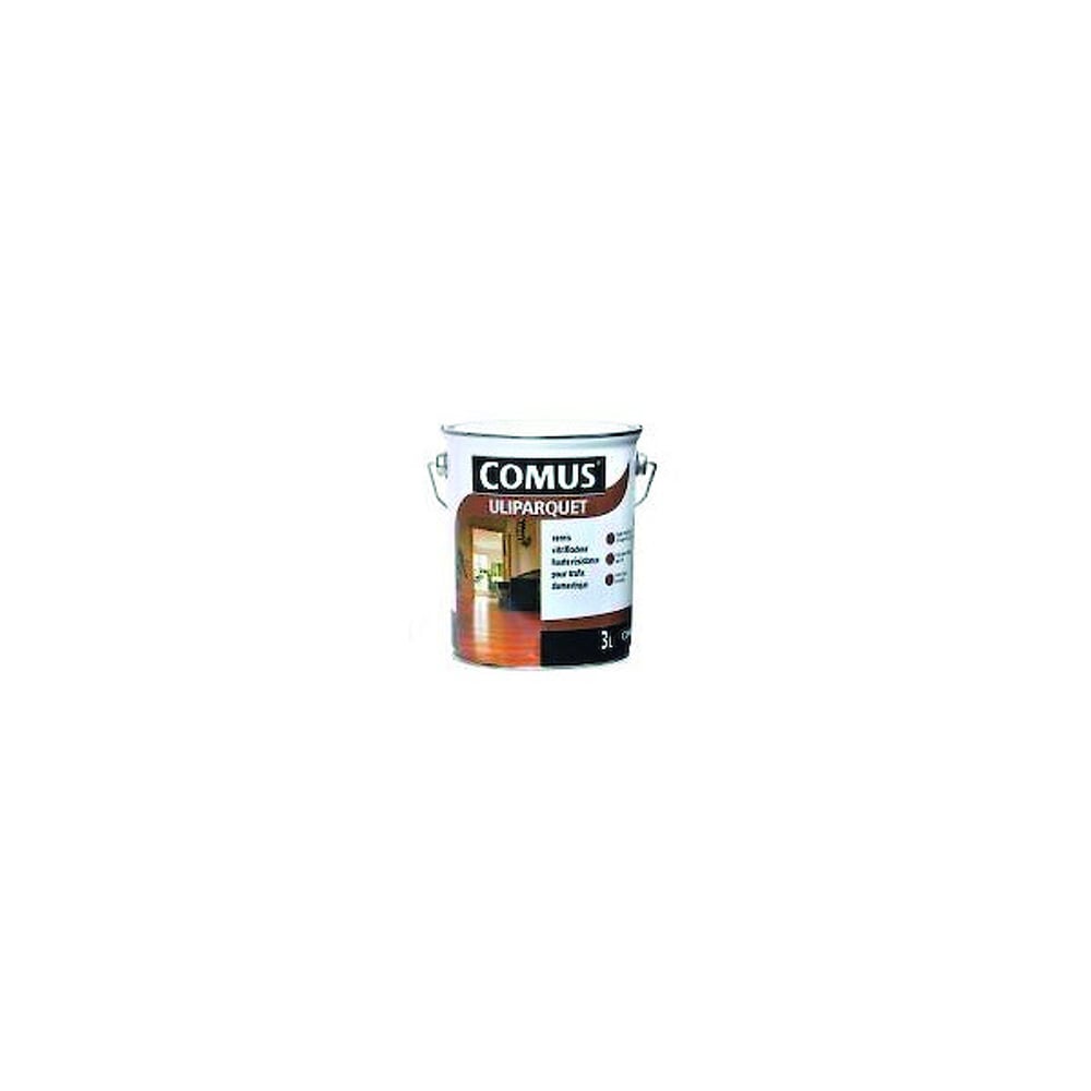 ULIPARQUET SATIN incolore 3L - Vernis vitrificateur haute résistance pour trafic domestique - COMUS - 4