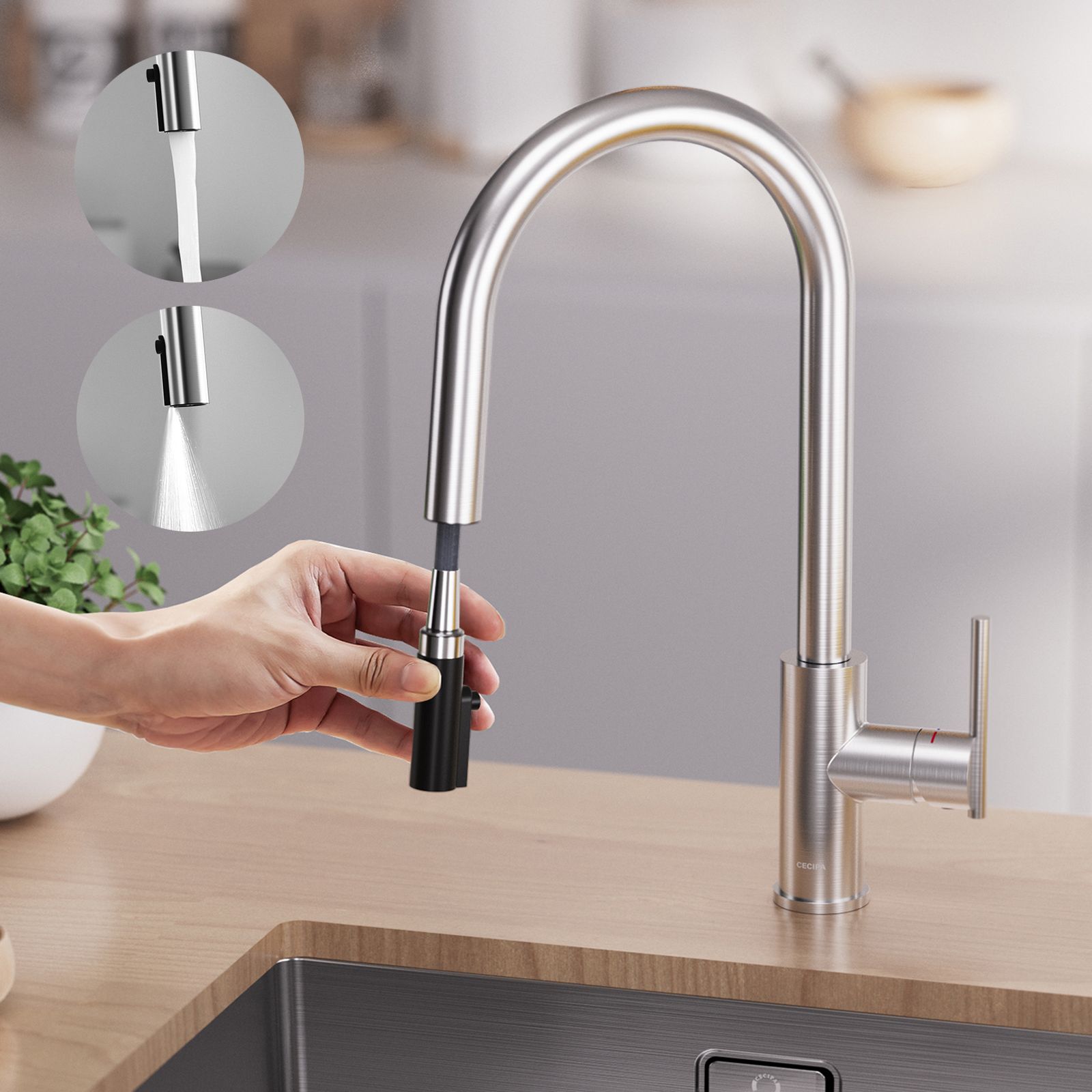 Cocina Extraible Comprar Grifos De Cocina Baratos Grifo De Cocina