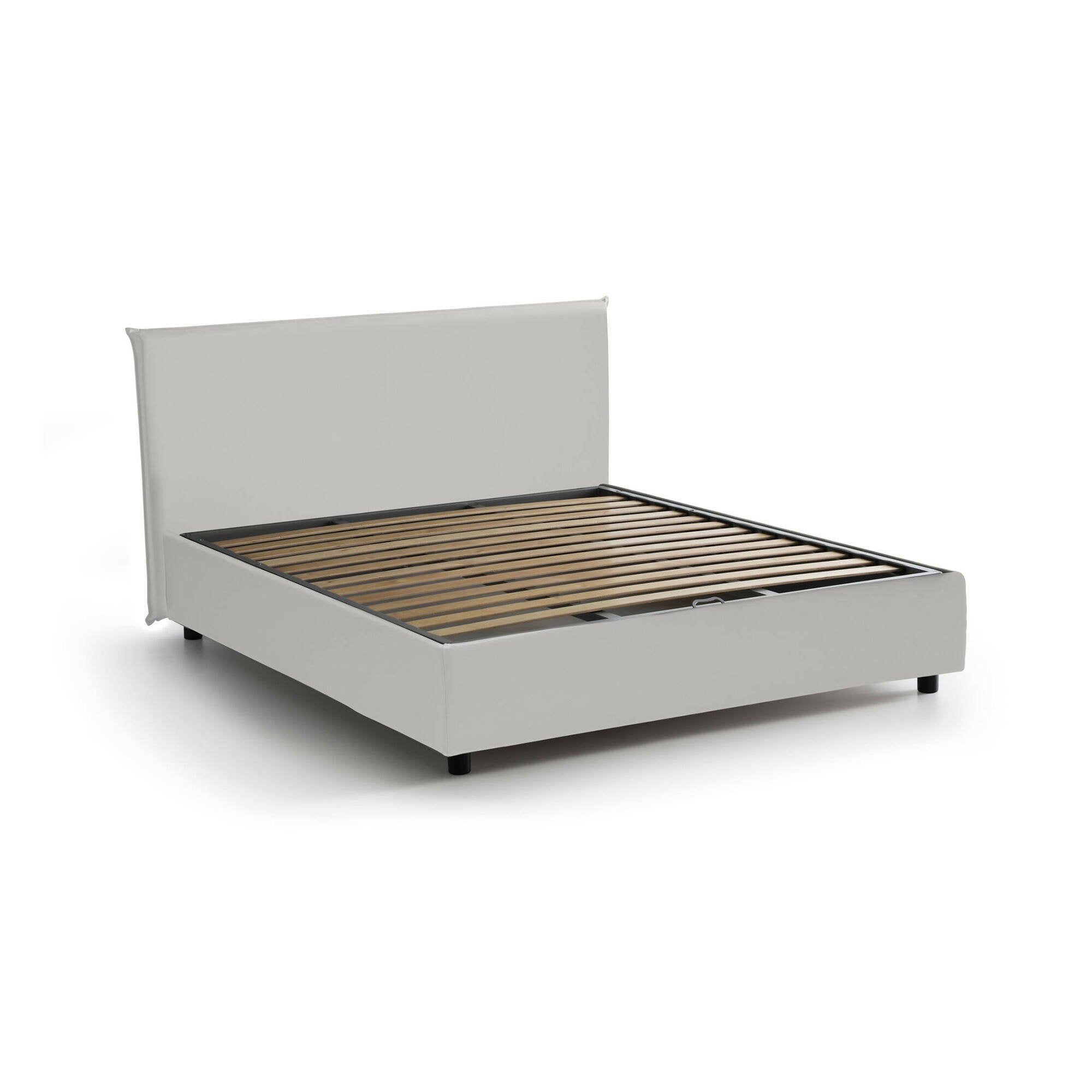 Ecopelle Rivestimento Letto Contenitore Matrimoniale Rinnovo