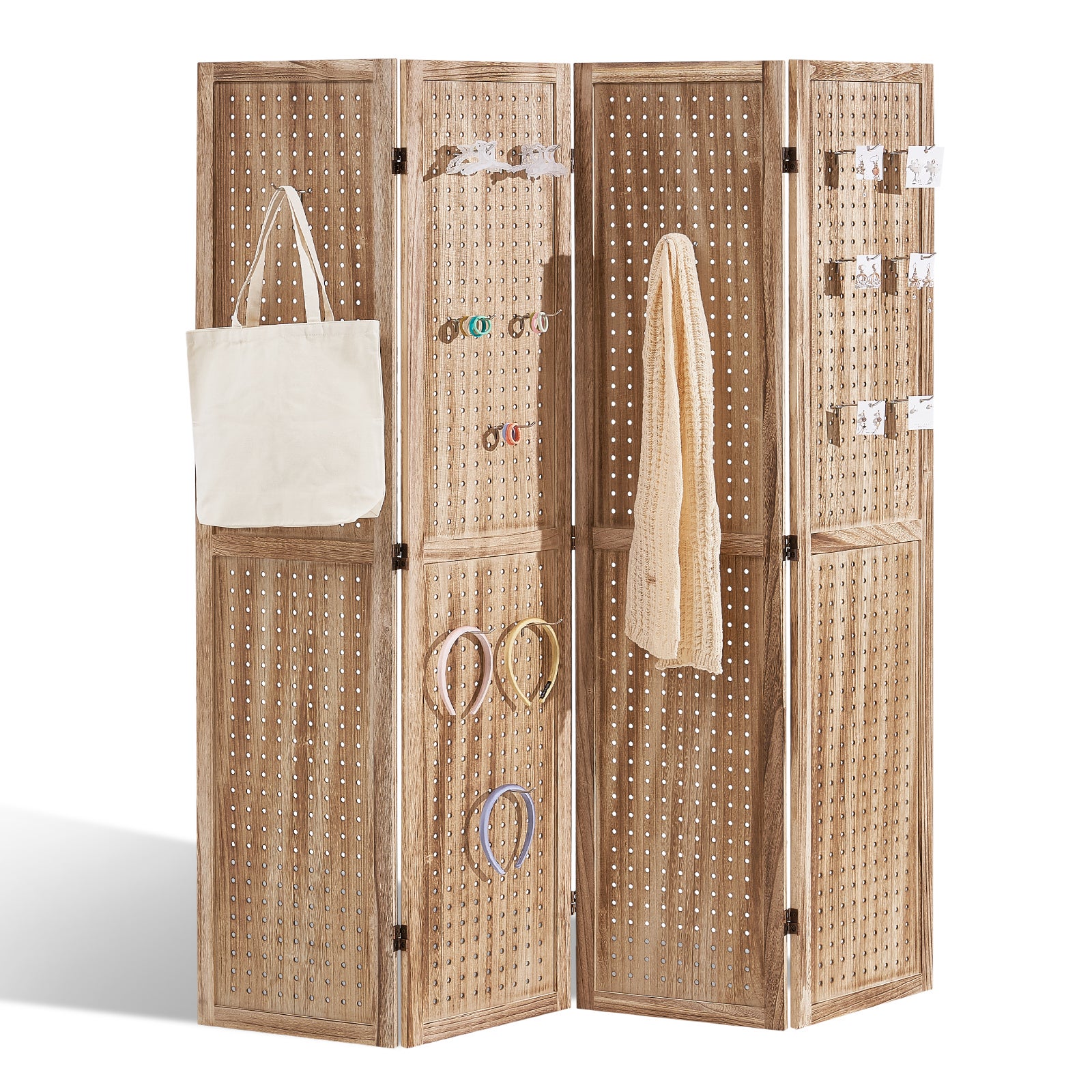 TREABEAR 5PCS Séparateur De Bureau Pliables 40×30×30cm - Cloison U Pour Étudiants Et Bureau