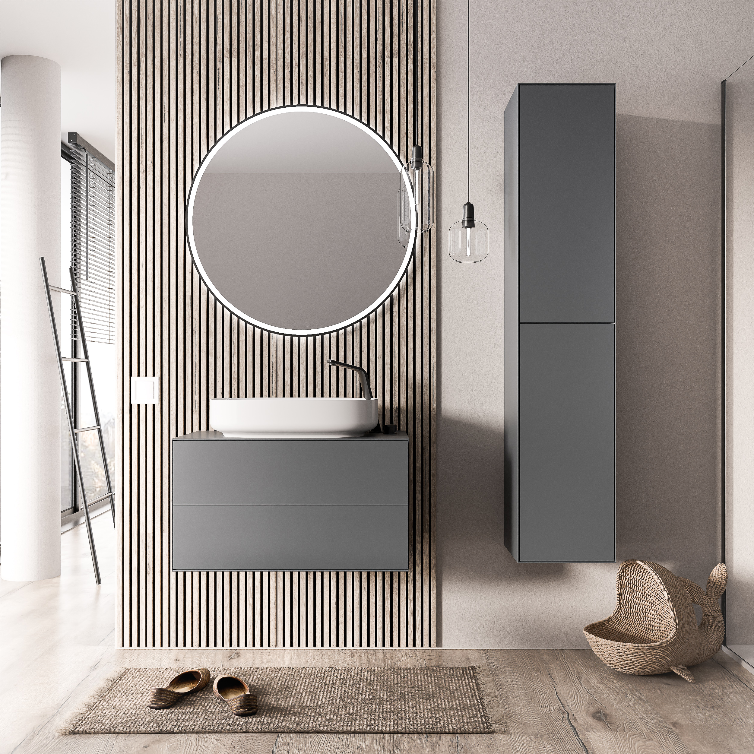 Meuble De Salle De Bain Lavabo Avec Meuble Sous Vasque 46 Cm, Meuble Sous Vasque, Meuble Sous