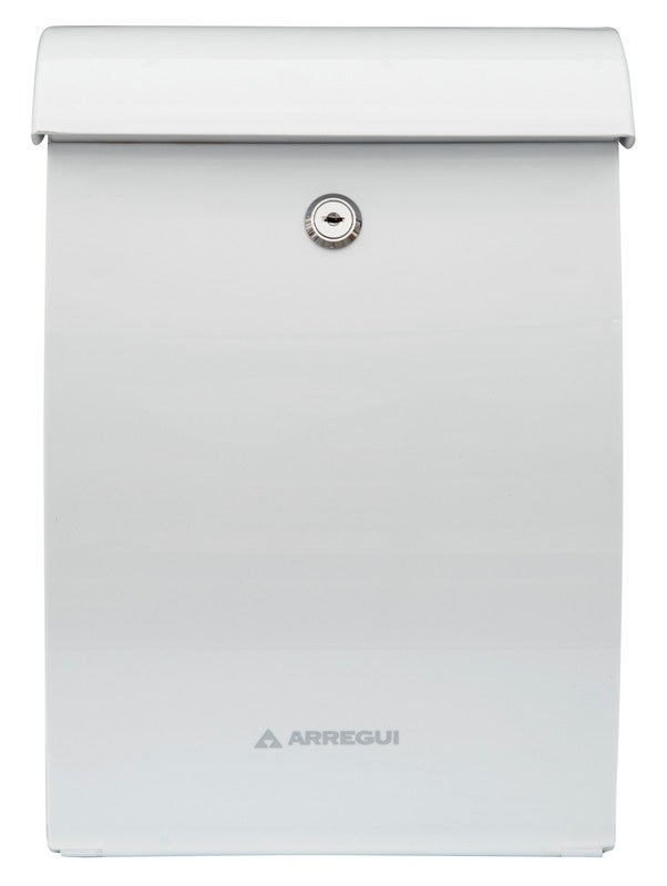 ARREGUI Mininova E5331 Boîte aux lettres plastique robuste, Courrier A4, Boîte aux Lettres Murale, Anti-pluie, Anticorrosion, Facile à Installer Blanc - 2